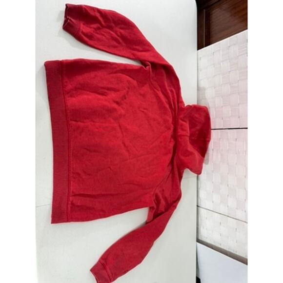 "AMERICAN EAGLE" Women's LG 2014 American Eagle Hooded Sweatshirt Preppy Grunge - Picture 10 of 10